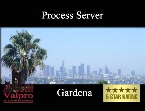 Registered Process Server Gardena California