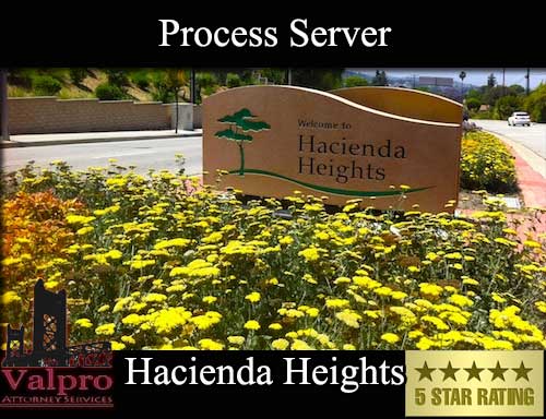 Process Server Hacienda Heights