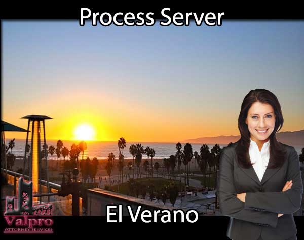 Process Server El Verano