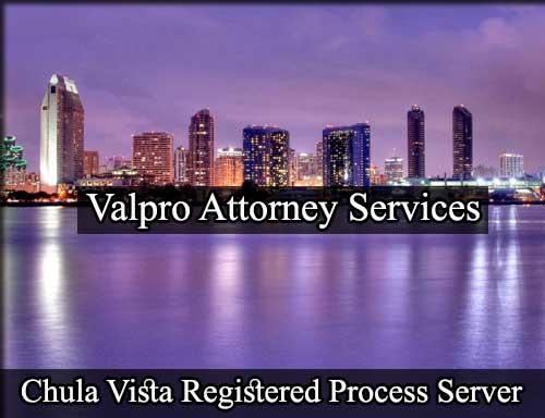 Registered Process Server in Chula Vista California