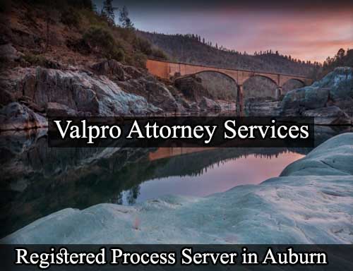 Registered Process Server in Auburn California