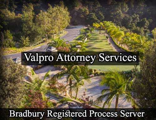 Registered Process Server Bradbury California