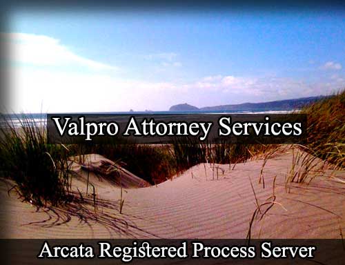 Registered Process Server Arcata  California