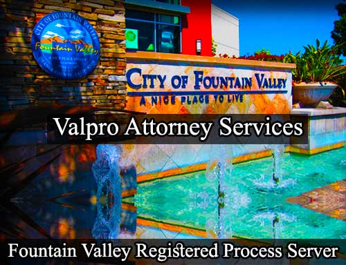 Registered Process Server Fountain Valley