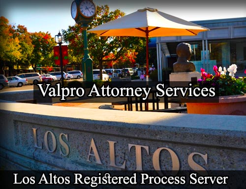 Registered Process Server Los Altos California