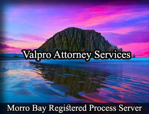Registered Process Server Morro Bay California