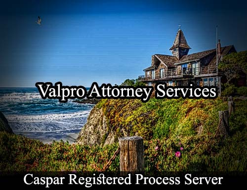 Registered Process Server Caspar California