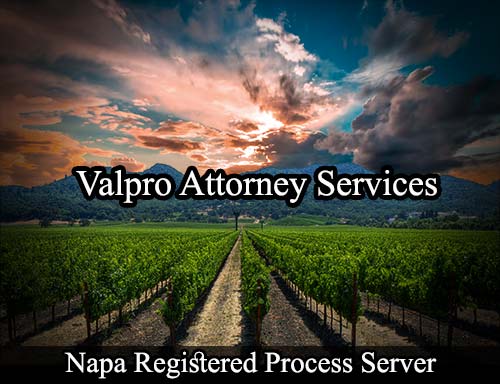 Registered Process Server Napa California