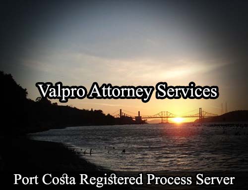 Registered Process Server Port Costa California