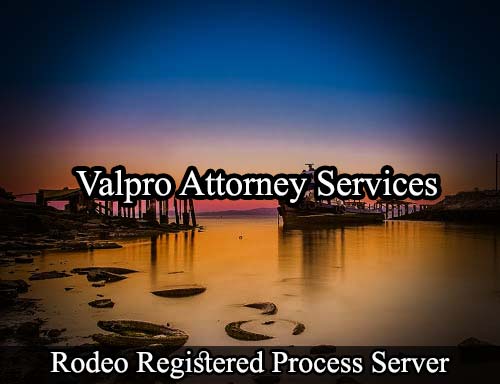 Registered Process Server Rodeo California