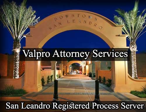 Registered Process Server in San Leandro