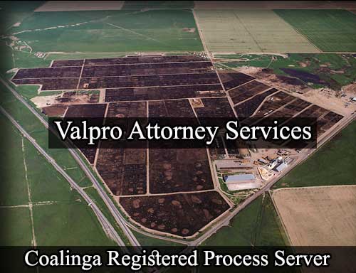 Registered Process Server in Coalinga California