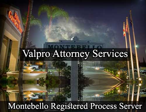 Registered Process Server Montebello California