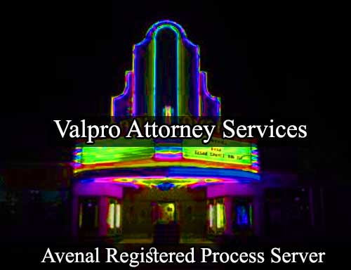 Registered Process Server Avenal California