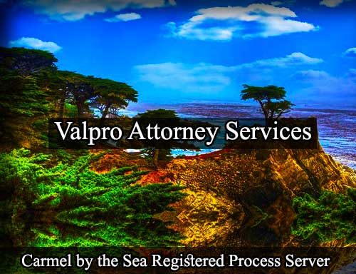 Registered Process Server Carmel-by-the-Sea California
