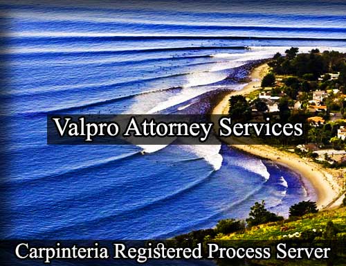 Registered Process Server Carpinteria California