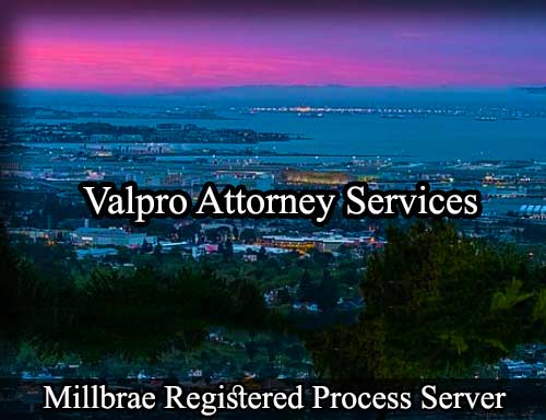 Registered Process Server Millbrae California