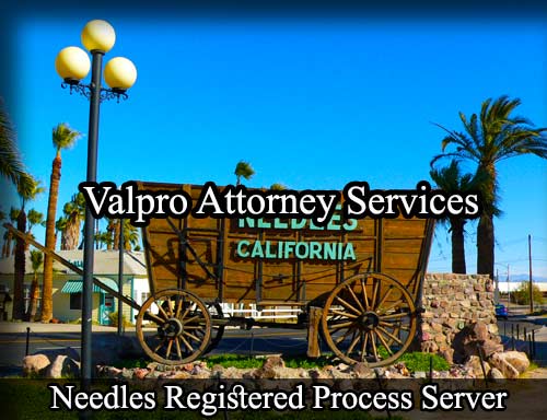 Registered Process Server Needles California