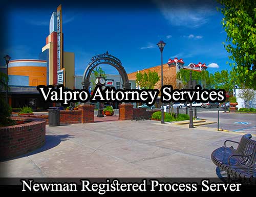 Registered Process Server Newman California