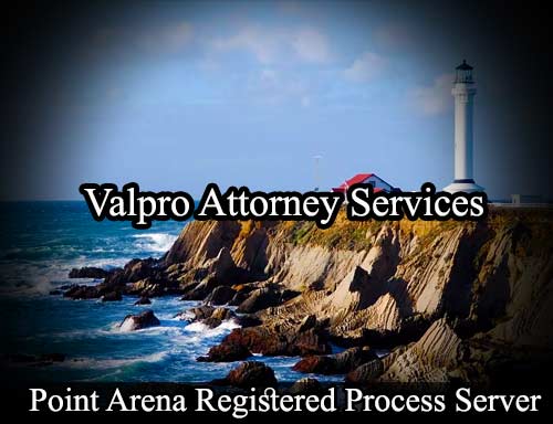 Registered Process Server Point Arena California