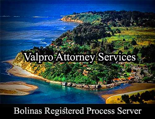 Registered Process Server Bolinas California