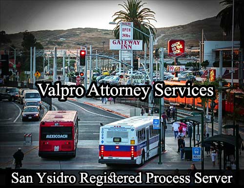 Registered Process Server San Ysidro California