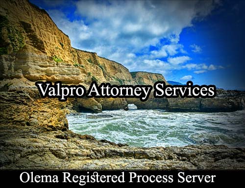 Registered Process Server Olema California