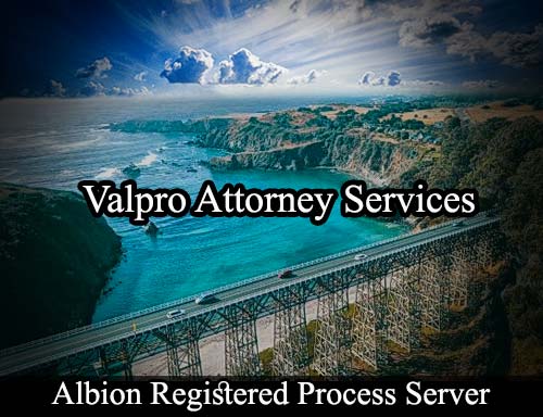 Registered Process Server Albion California