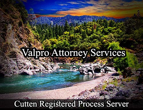Registered Process Server Cutten California