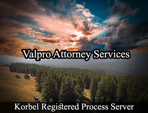 Registered Process Server Korbel California